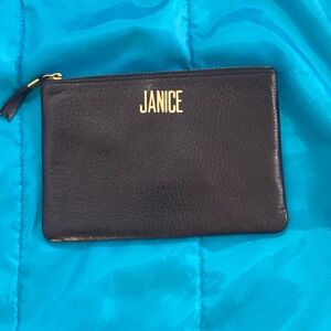 Madewell pouch clutch